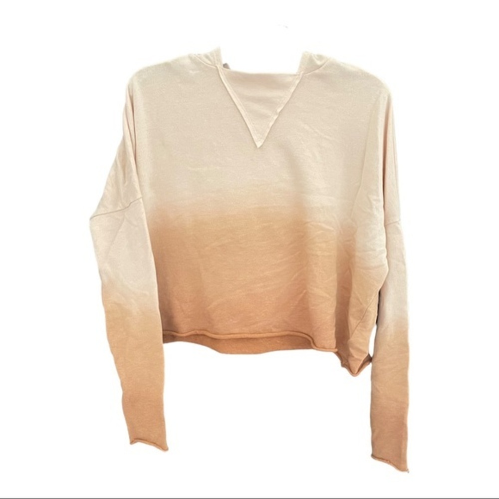 ABOUND Nordstrom Ombre Tie Dye Pullover Hooded Sweatshirt - XS - Picture 3 of 4